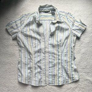 New York & Company vintage striped shirt